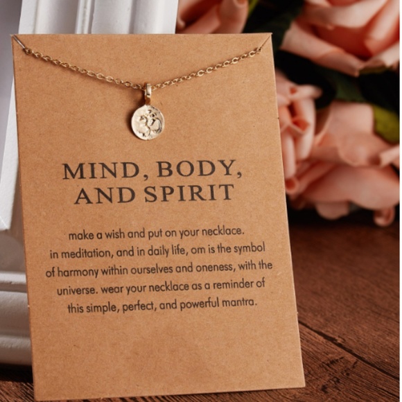 Urban Outfitters Jewelry - Mind, Body, Spirit Indie Boho Charm Necklace